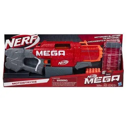 Nerf Mega Motostryke Motorized 10-Dart Blaster - Toys & Games