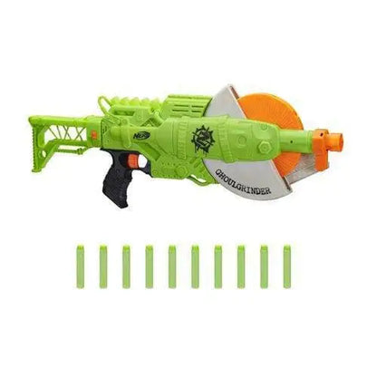 Nerf Zombie Strike Ghoulgrinder Blaster - Toys & Games