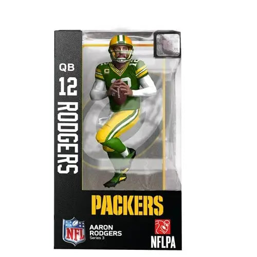 NFL Series 3 Green Bay Packers Aaron Rodgers Action Figure (Regular) - Action & Toy Figures