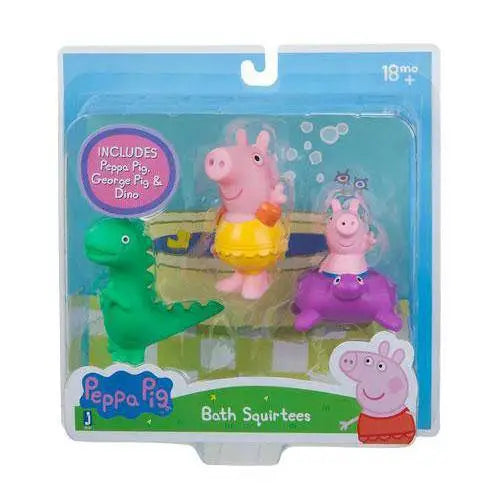 Peppa Pig Bath Squirters - Choose your figures - Peppa Pig/George Pig/Dino - Action & Toy Figures