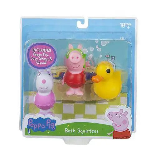 Peppa Pig Bath Squirters - Choose your figures - Peppa Pig/Suzy Sheep/Rubber Ducky - Action & Toy Figures