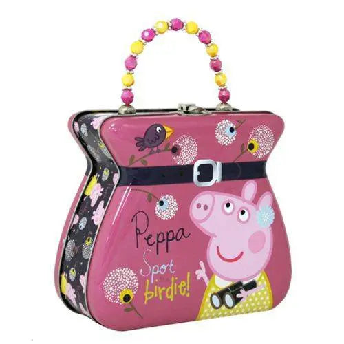 Peppa Pig Embossed Belt Buckle Purse Tin Tote - Toys & Games