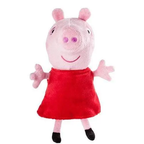 Peppa Pig Little Feature 6 Inch Plush with Sounds - Peppa - Toys & Games