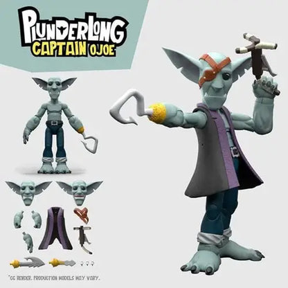 Plunderlings - Plunderlong 1:12 Scale Action Figure - Select Figure(s) - Action Figure