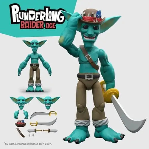 Plunderlings - Plunderlong 1:12 Scale Action Figure - Select Figure(s) - Action Figure