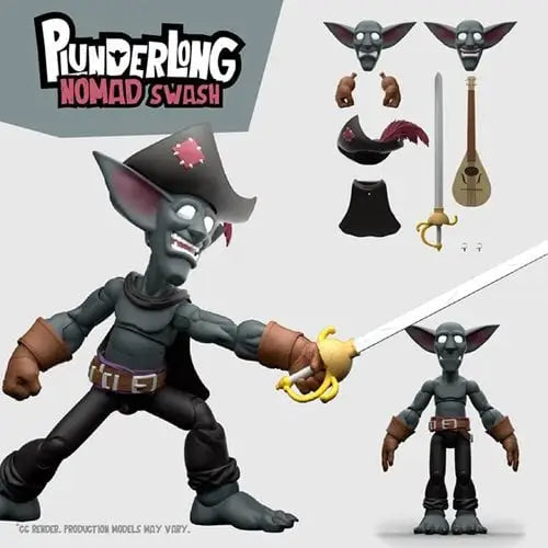 Plunderlings - Plunderlong 1:12 Scale Action Figure - Select Figure(s) - Action Figure
