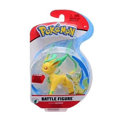 Pokemon Battle 2 Inch And 3 Inch Figure Packs(50077) - Select Figure(s) - Leafeon - Action Figure