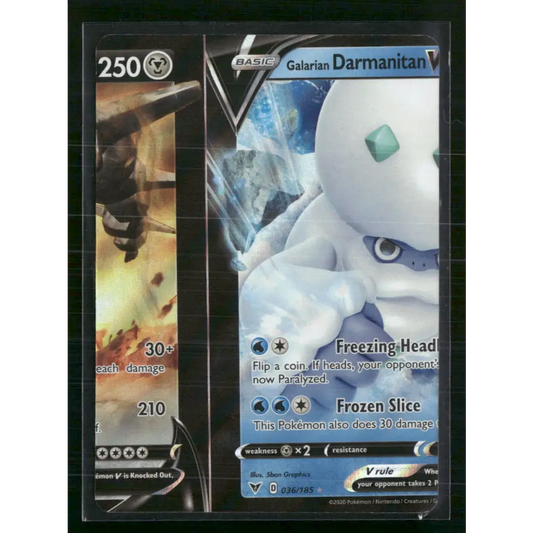 Pokemon Darmanitan-onix Error card - Trading Card