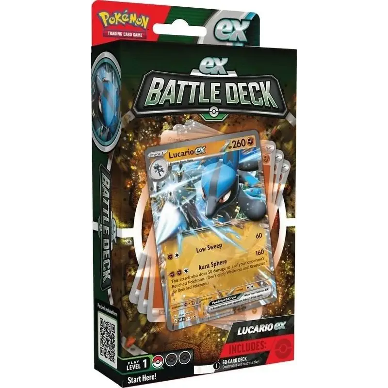 Pokemon ex Battle Deck - Lucario ex