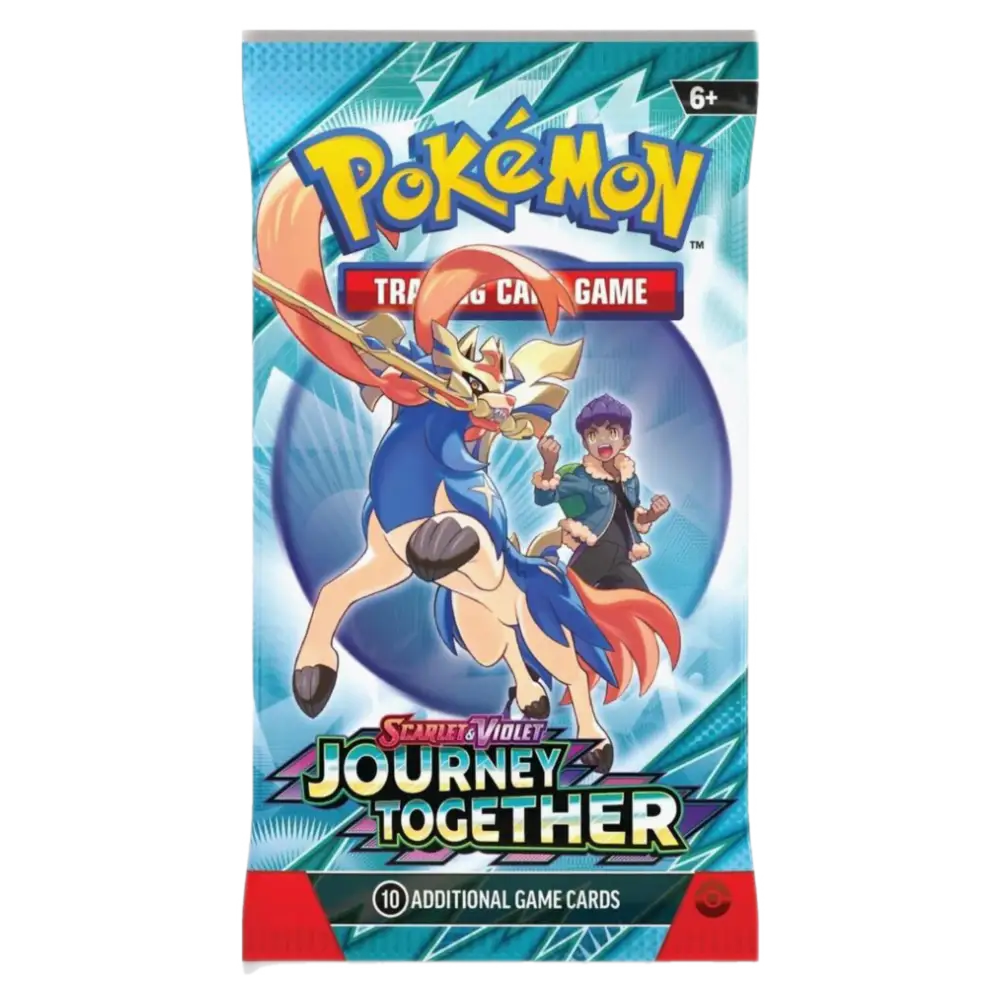 Pokemon TCG: Pokemon Journey Together Booster Pack (10 cards)