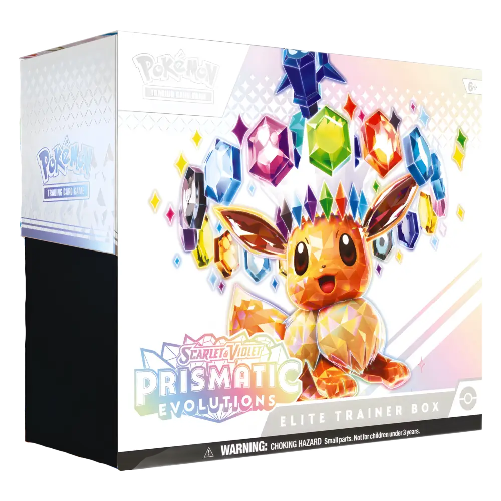 Pokemon TCG: Scarlet and Violet 8.5 Prismatic Evolutions Elite Trainer Box