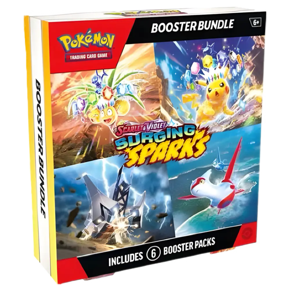 Pokemon TCG: Pokemon Scarlet and Violet 8 Surging Sparks Booster Bundle