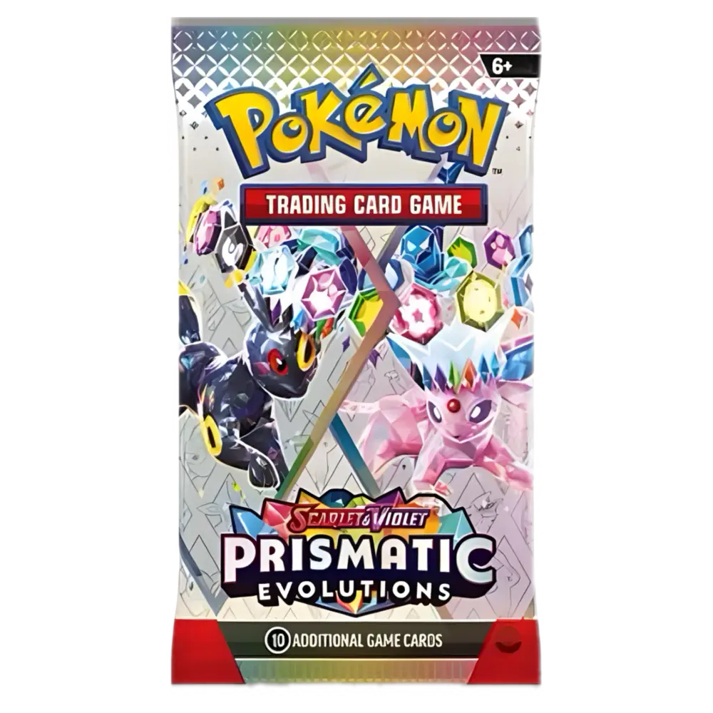 Pokemon TCG: Pokemon Scarlet & Violet-Prismatic Evolutions Booster Pack