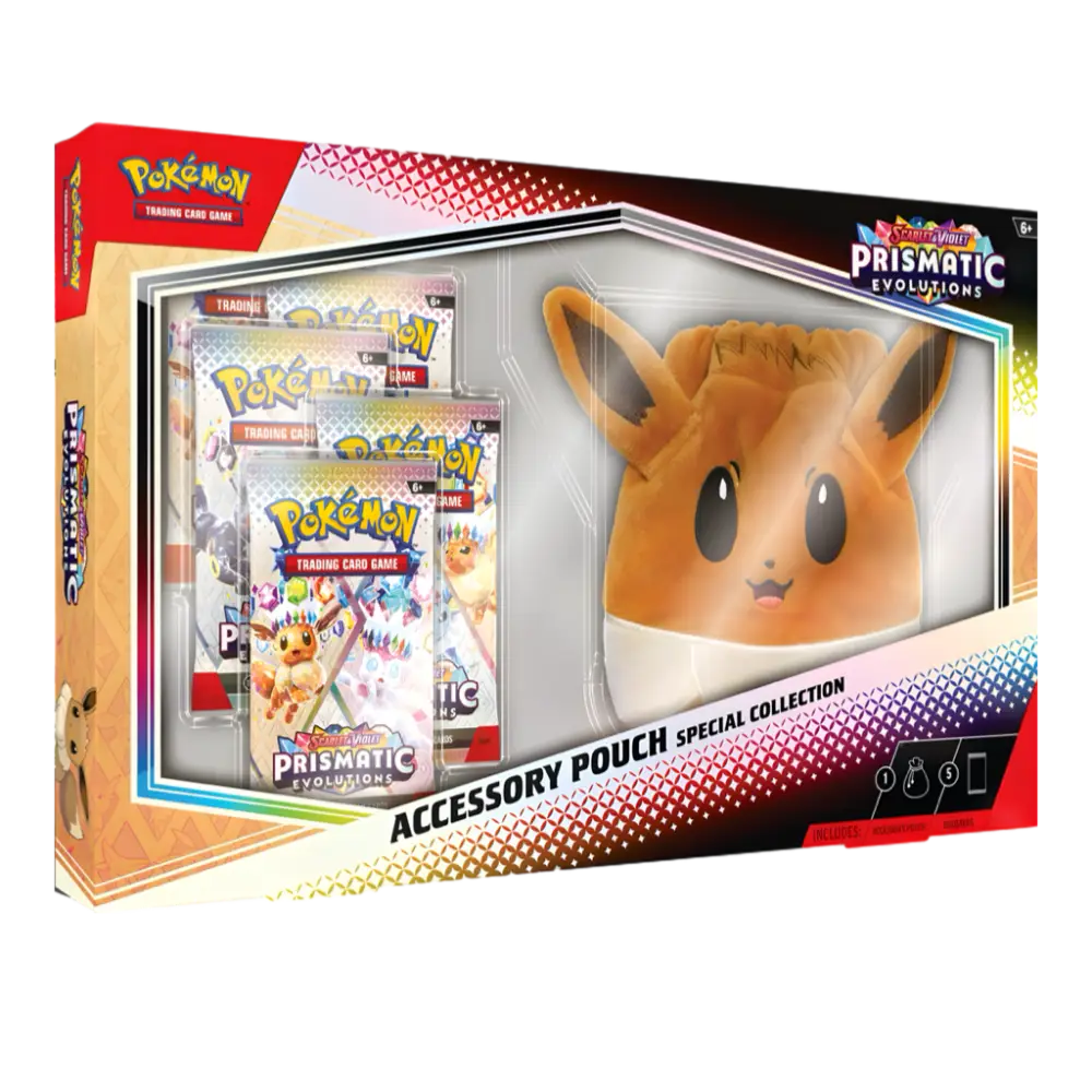 Pokemon TCG: Scarlet & Violet SV8.5 - Prismatic Evolutions Accessory Pouch