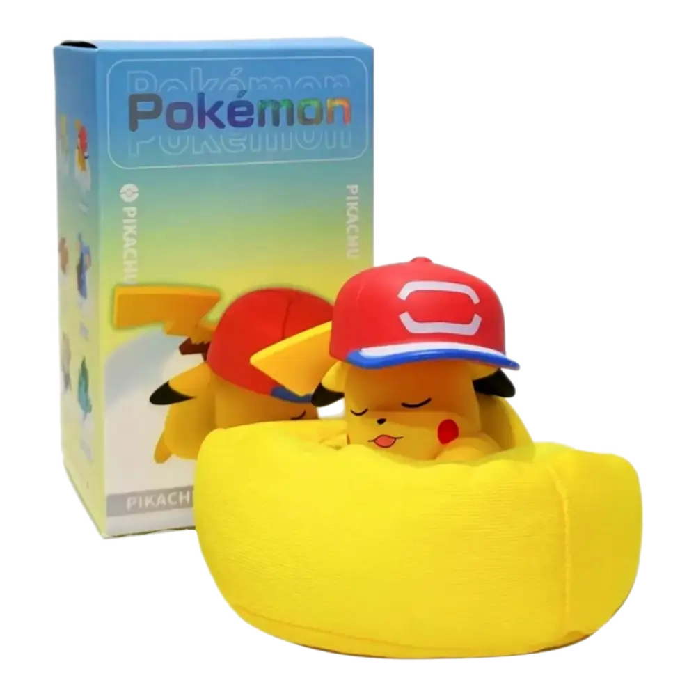 Pokemon TCG: Sleeping Snorlax Eevee Pikachu Komala Bulbasaur and Jirachi - Pikachu - Default