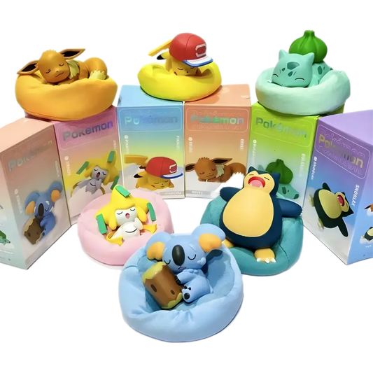 Pokemon TCG: Sleeping Snorlax Eevee Pikachu Komala Bulbasaur and Jirachi - Default