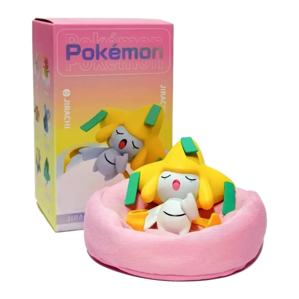 Pokemon TCG: Sleeping Snorlax Eevee Pikachu Komala Bulbasaur and Jirachi - Jirachi - Default