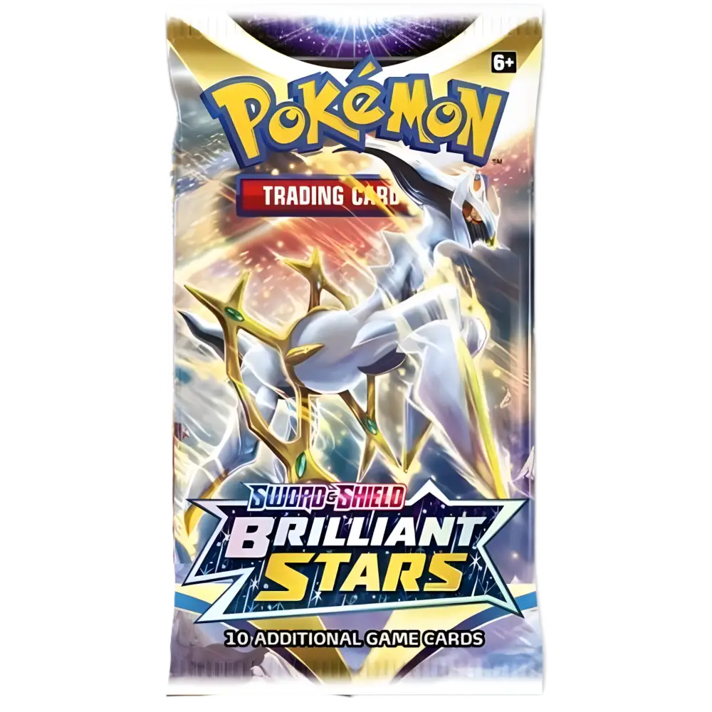 Pokemon TCG: Sword & Shield-Brilliant Stars Booster Pack [10 Cards]