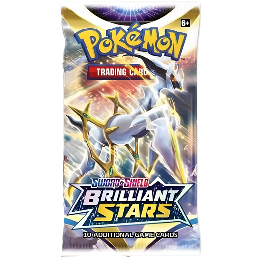 Pokemon TCG: Sword & Shield-Brilliant Stars Booster Pack [10 Cards]