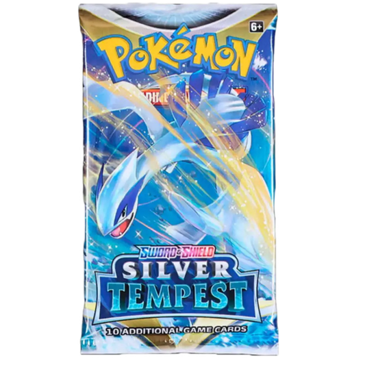 Pokemon TCG: Sword & Shield-Silver Tempest Booster Pack [10 Cards]