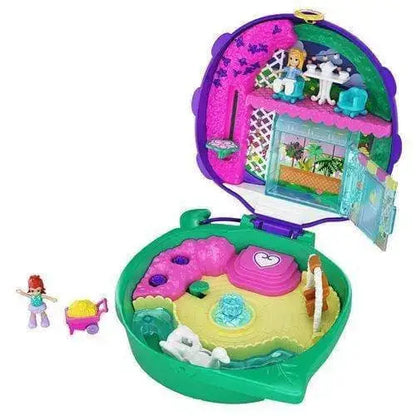 Polly Pocket Compact - Select Figure(s) - Lil’ Ladybug Garden (Regular size) - Toys & Games