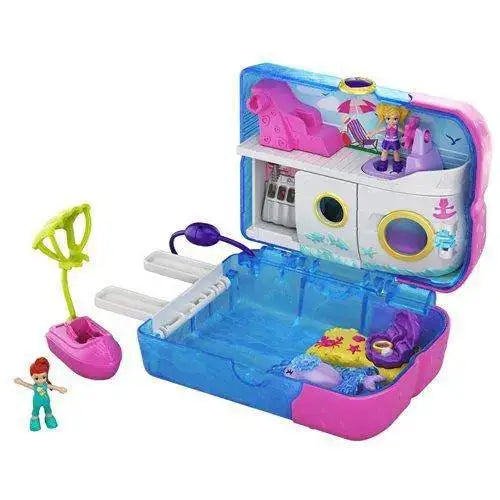 Polly Pocket Compact - Select Figure(s) - Sweet Sails Cruise Ship (Regular size) - Toys & Games
