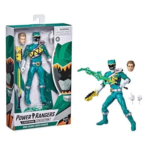 Power Rangers Lightning Collection Dino Charge 6-Inch Action Figure - Select Figure(s) - Green Ranger - Action & Toy