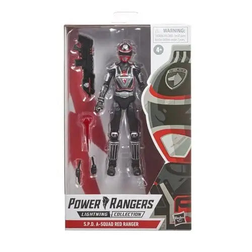 Power Rangers Lightning Collection S.P.D. 6-Inch Action Figure - Select Figure(s) - A-Squad Red Ranger - Action & Toy
