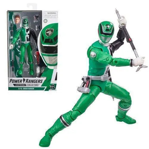 Power Rangers Lightning Collection S.P.D. 6-Inch Action Figure - Select Figure(s) - Green Ranger - Action & Toy Figures