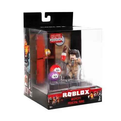 Roblox Desktop Series - Meepcity: Principal Panic - Action & Toy Figures