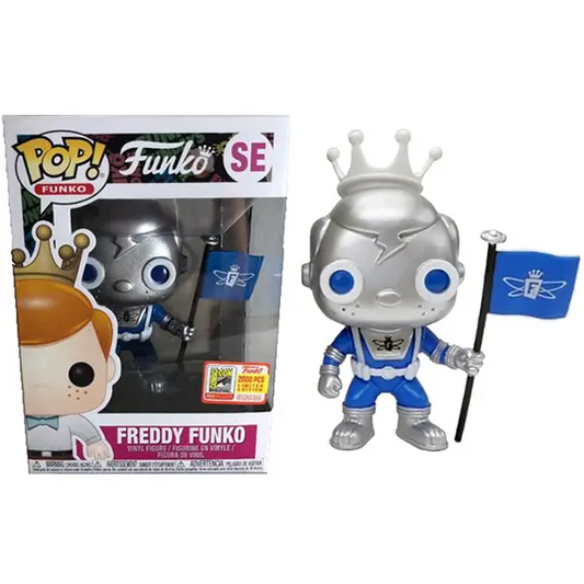 Robot Freddy Funko (Silver Space Robot) SE 2018 SDCC Exclusive/2000 Made