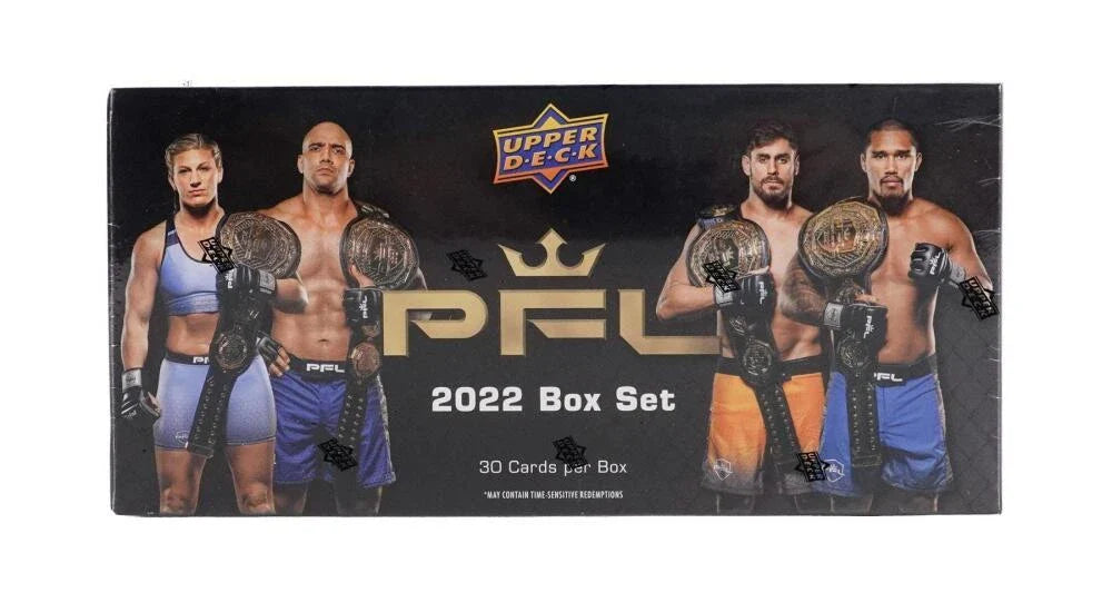 2022 Upper Deck PFL Factory Sealed Box Set