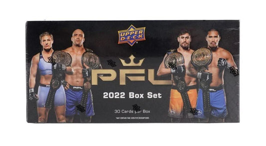2022 Upper Deck PFL Factory Sealed Box Set