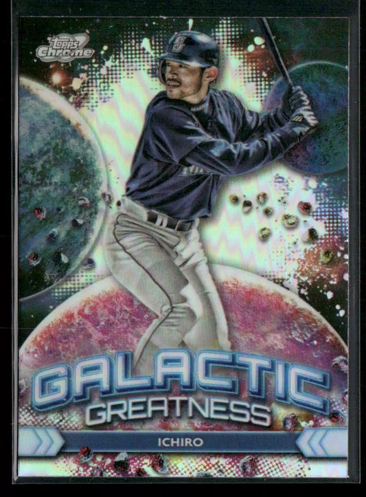2024 Topps Chrome Cosmic #GG-13 Ichiro Galactic Greatness