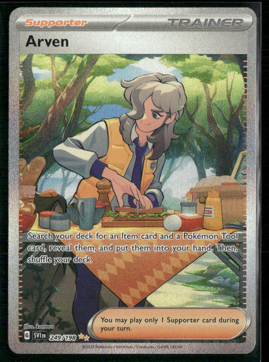 SV01: Scarlet & Violet Base Set #249/198 Arven