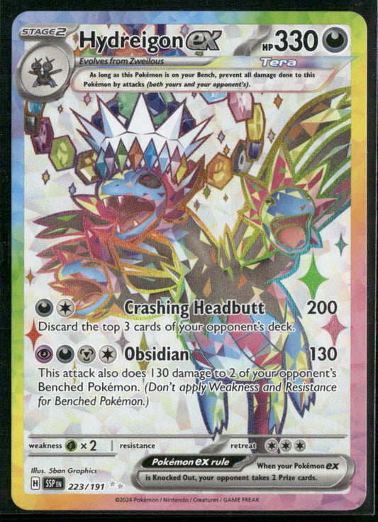SV08: Surging Sparks #223/191 Hydreigon ex