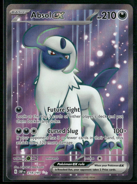 Absol ex SV03: Obsidian Flames #214/197