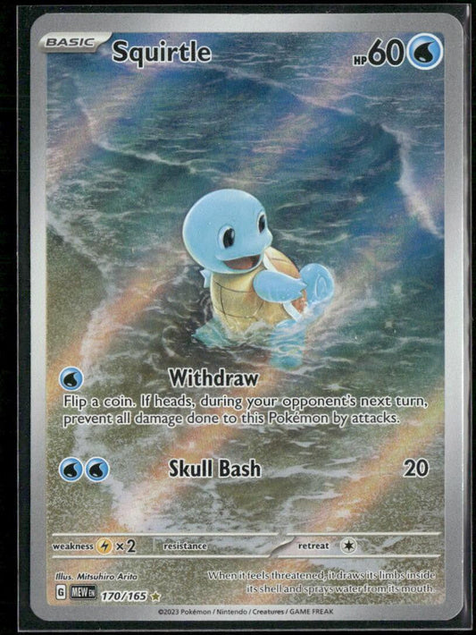 Squirtle SV: Scarlet & Violet 151 #170/165