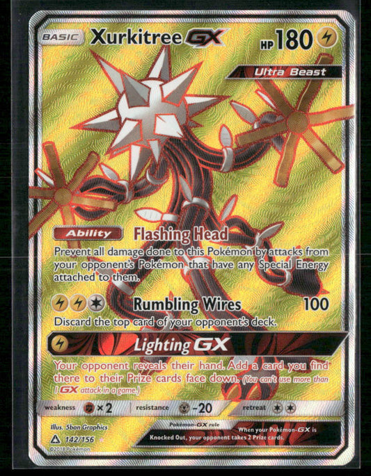 Xurkitree GX (Full Art) SM - Ultra Prism 142/156