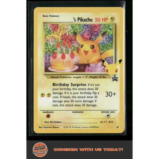 ______’s Pikachu WoTC Promo #24/53 - Trading Card