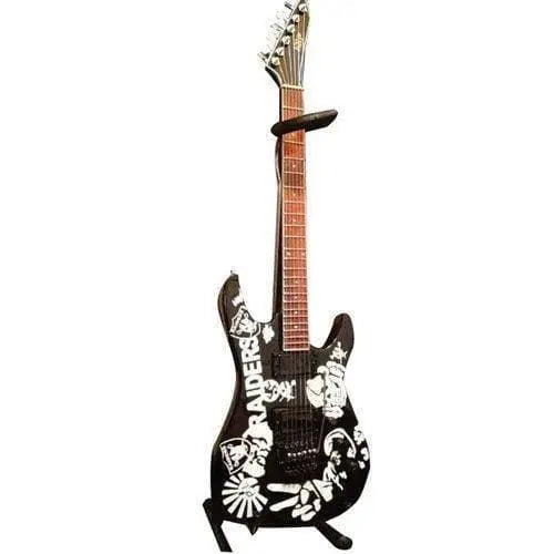Slayer Jeff Hanneman Raiders Miniature Guitar Replica - Action & Toy Figures