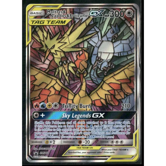 SM Promos #SM210 Moltres & Zapdos & Articuno GX