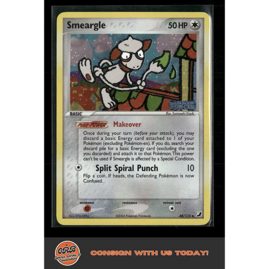 Smeargle Unseen Forces #48/115 - Trading Card