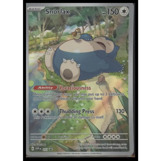 Snorlax SV: Scarlet & Violet Promo Cards #051