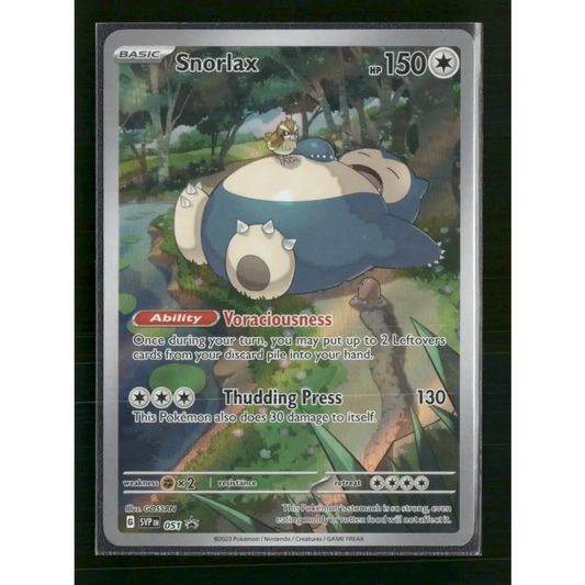 Snorlax SV: Scarlet & Violet Promo Cards #051 - Trading Card