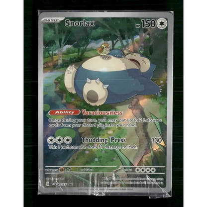 Snorlax SV: Scarlet & Violet Promo Cards #051 - Trading Card