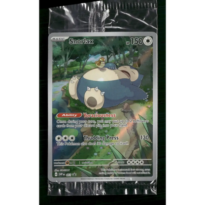 Snorlax SV: Scarlet & Violet Promo Cards #051 - Trading Card