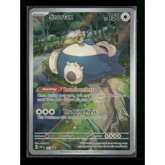 Snorlax SV: Scarlet & Violet Promo Cards #051 - Trading Card