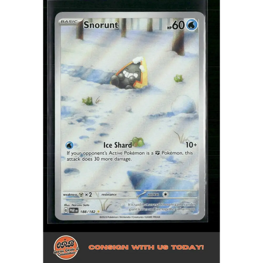 Snorunt SV04: Paradox Rift #188/182 - Trading Card