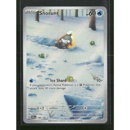 Snorunt SV04: Paradox Rift #188/182 - Trading Card